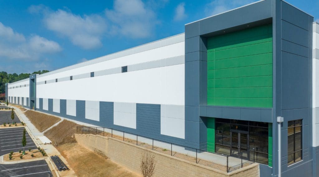 Project development exterior view